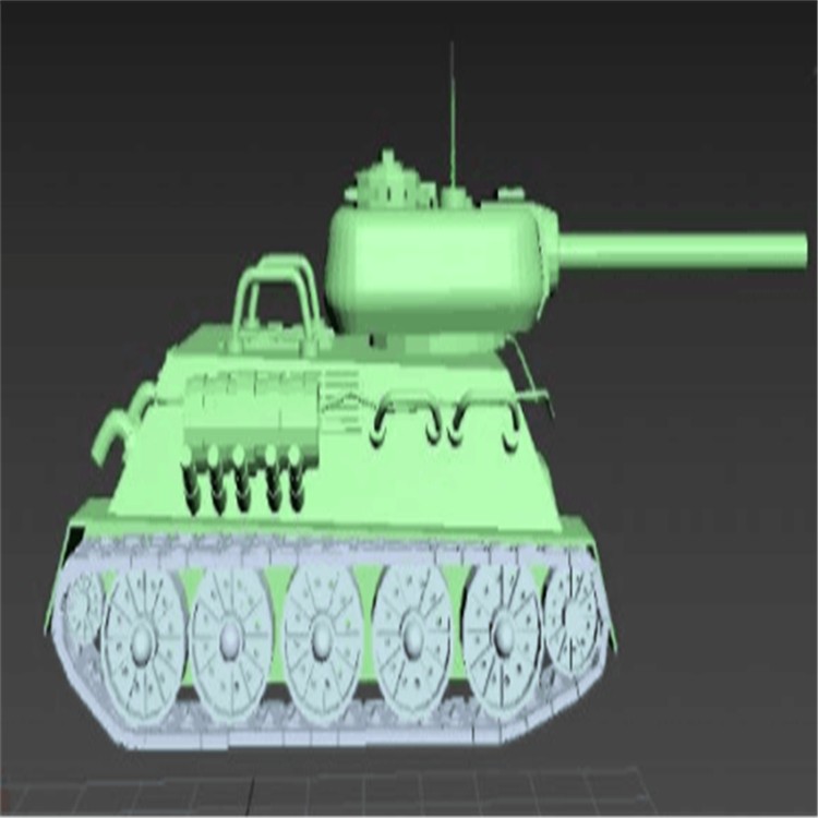 高阳充气军用坦克模型